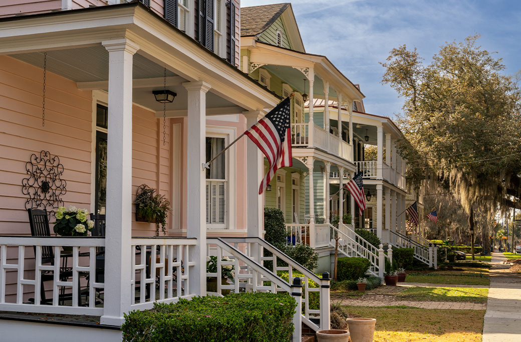 Completed Golden Isles exterior painting project by D&D Decorators