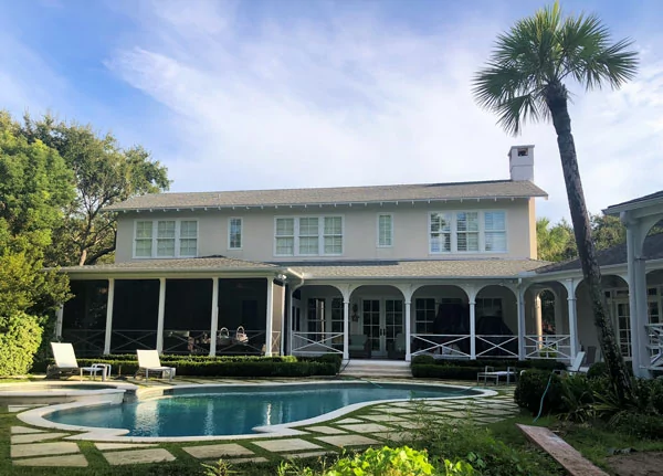 Custom House Exterior Painting Sea Island GA